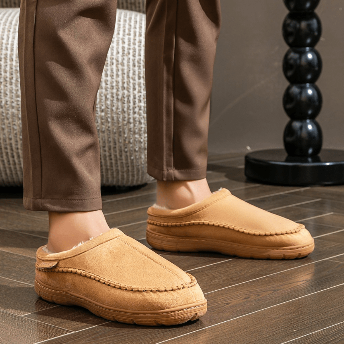 Kace | Casual Fleece Slippers