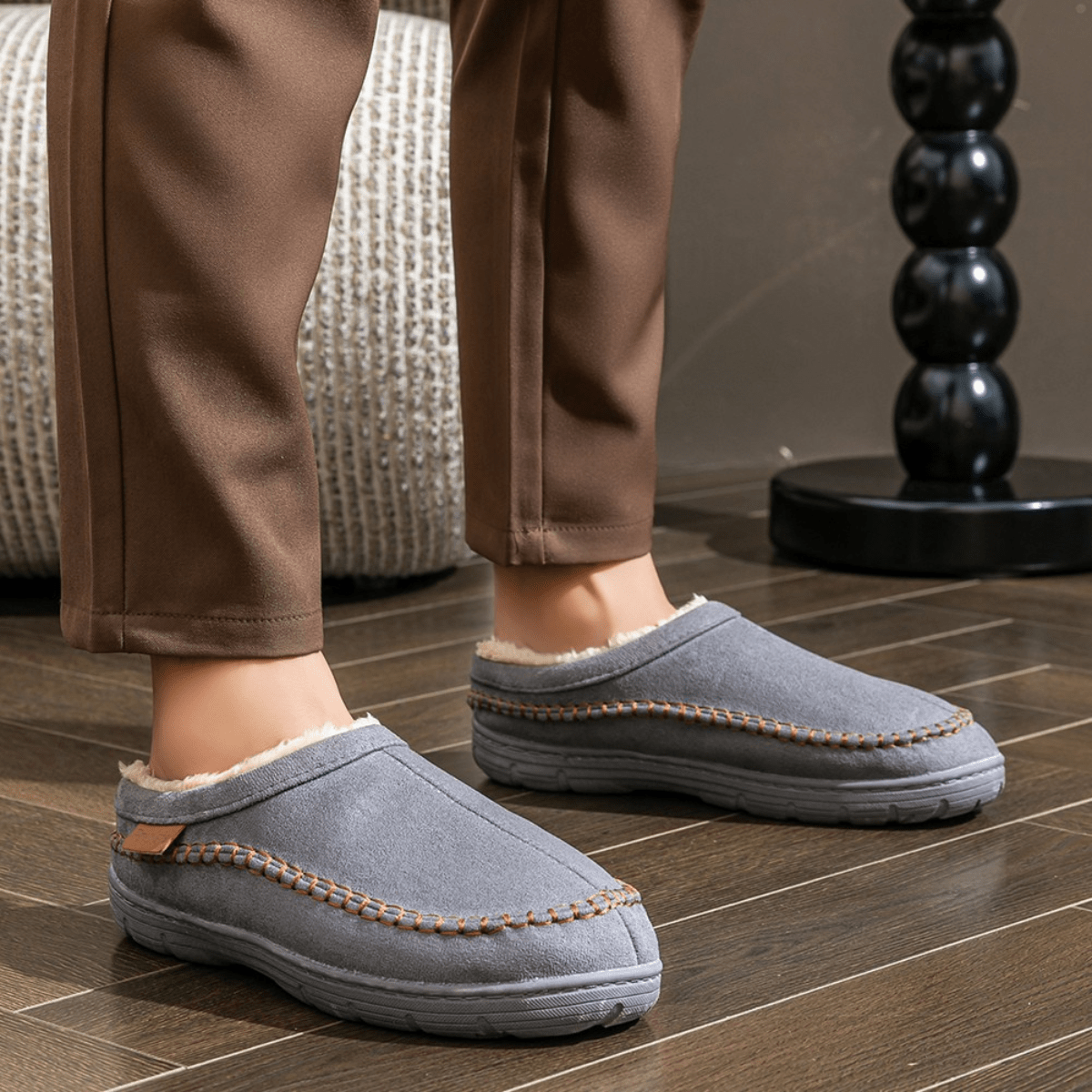 Kace | Casual Fleece Slippers