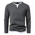 Spencer | Premium long-sleeved T-shirt in combed cotton