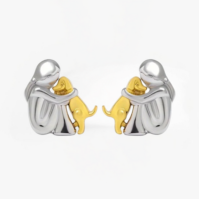 Thalassa | Dog Embrace Earring